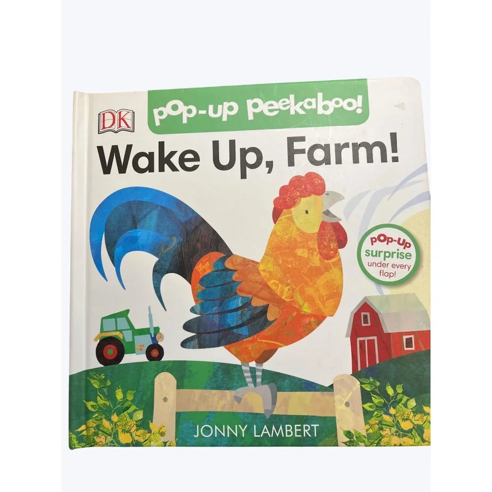 Wake Up Farm Pop-Up Peekaboo! Childrens Book By Jonny Lambert - Picture 1 of 12